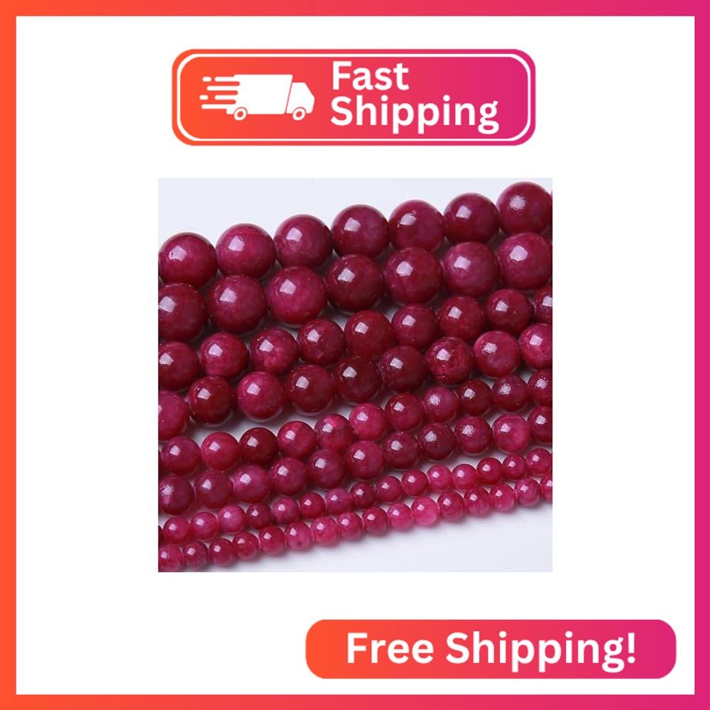 6MM Purple Beige Jade Round Loose Beads Natural Gem Beads Crystal Energy Stone B