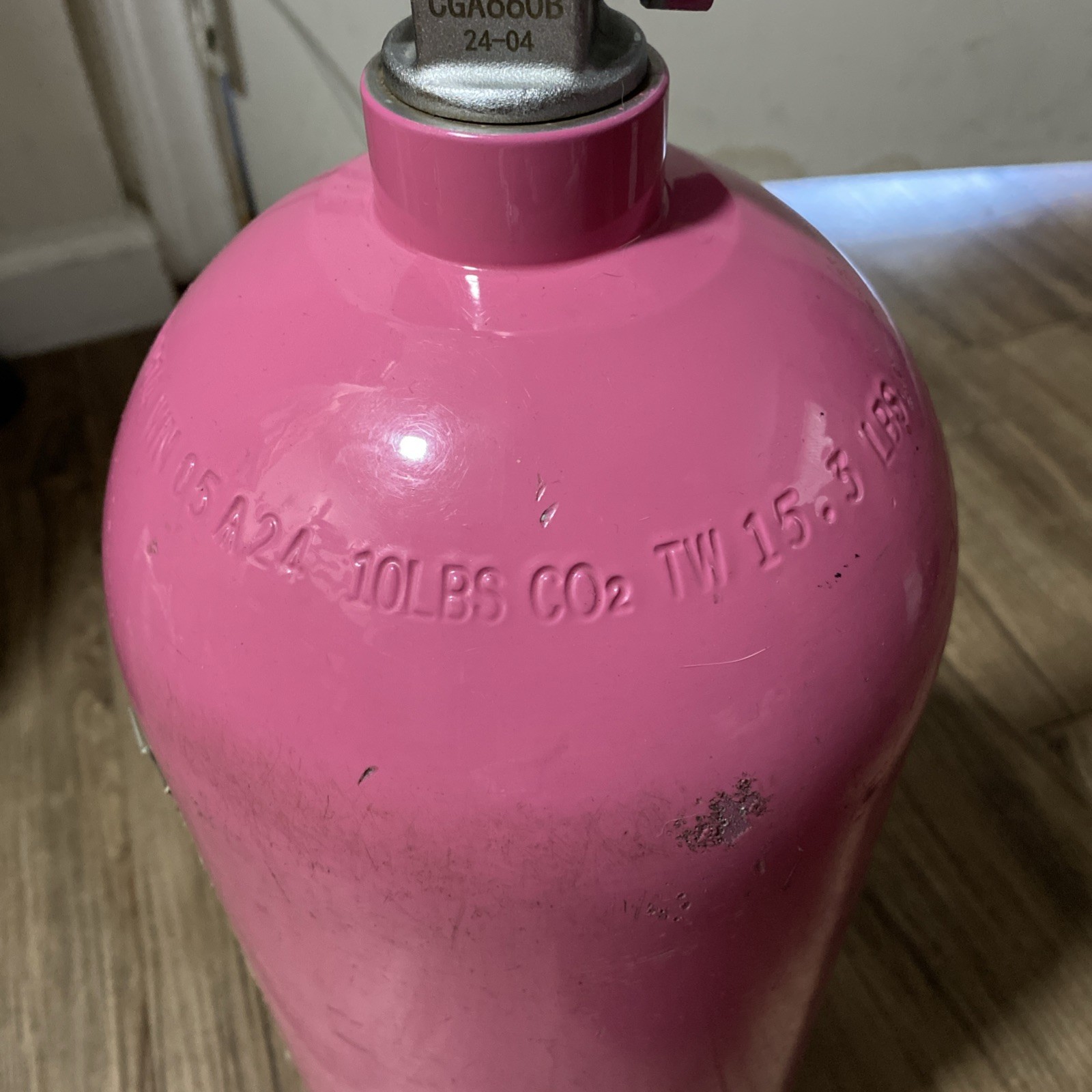 NOS Tank Pink 10lbs