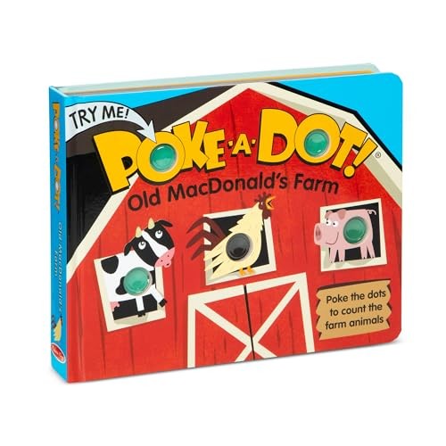 OLD MACDONALD'S FARM (Poke-A-Dot!) - Board book By IKids - GOOD