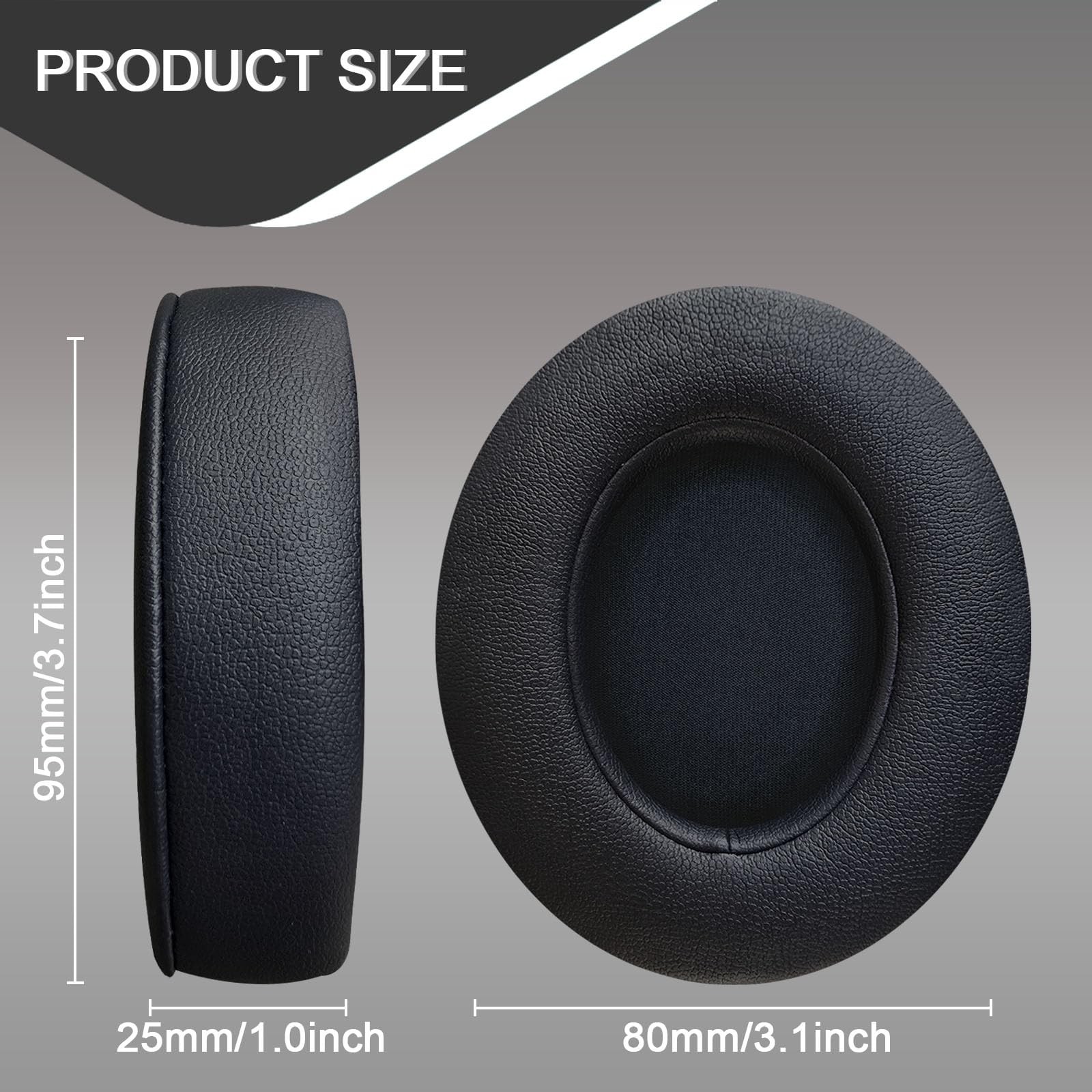 Replacement Ear Pads for Beats Studio 2 & Studio 3 Wired & Wireless Headphone...