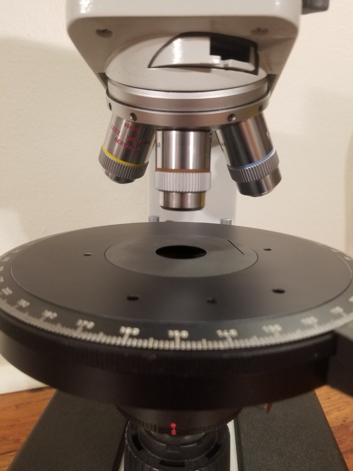 Leitz Laborlux 11 Pol S Polarizing Microscope 2.5/10/25/50x Complete