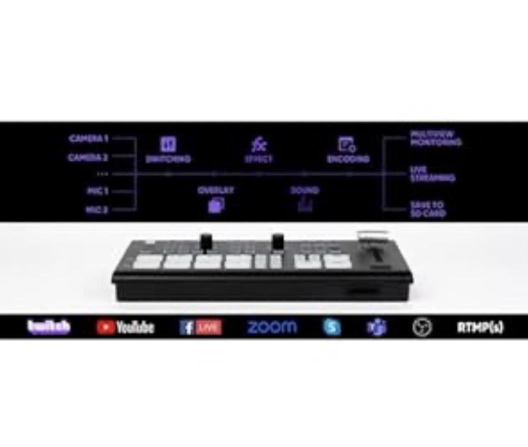 NEW OSEE GoStream Deck HDMI/USB Live Streaming Video Switcher