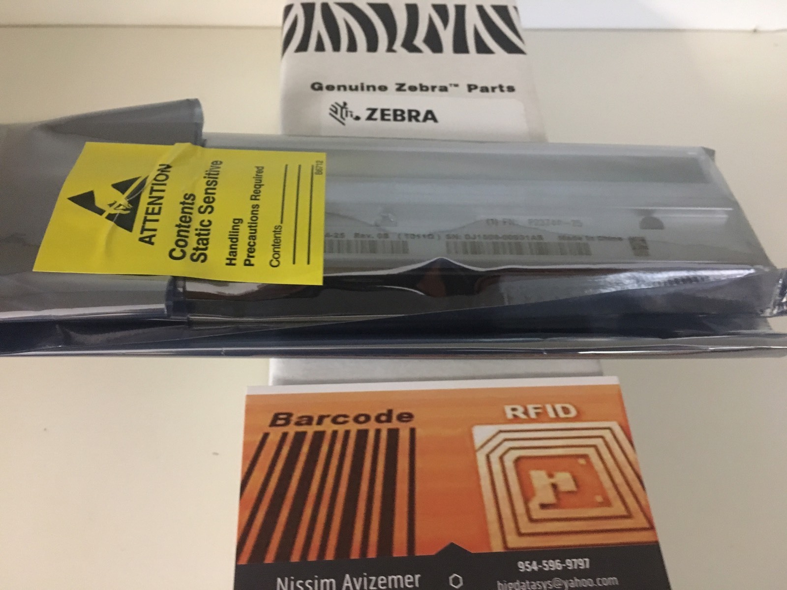 ZEBRA **ORIGINAL** P23745-25 PRINTHEAD 203DPI 170XI4 NEW ***US SHIP***