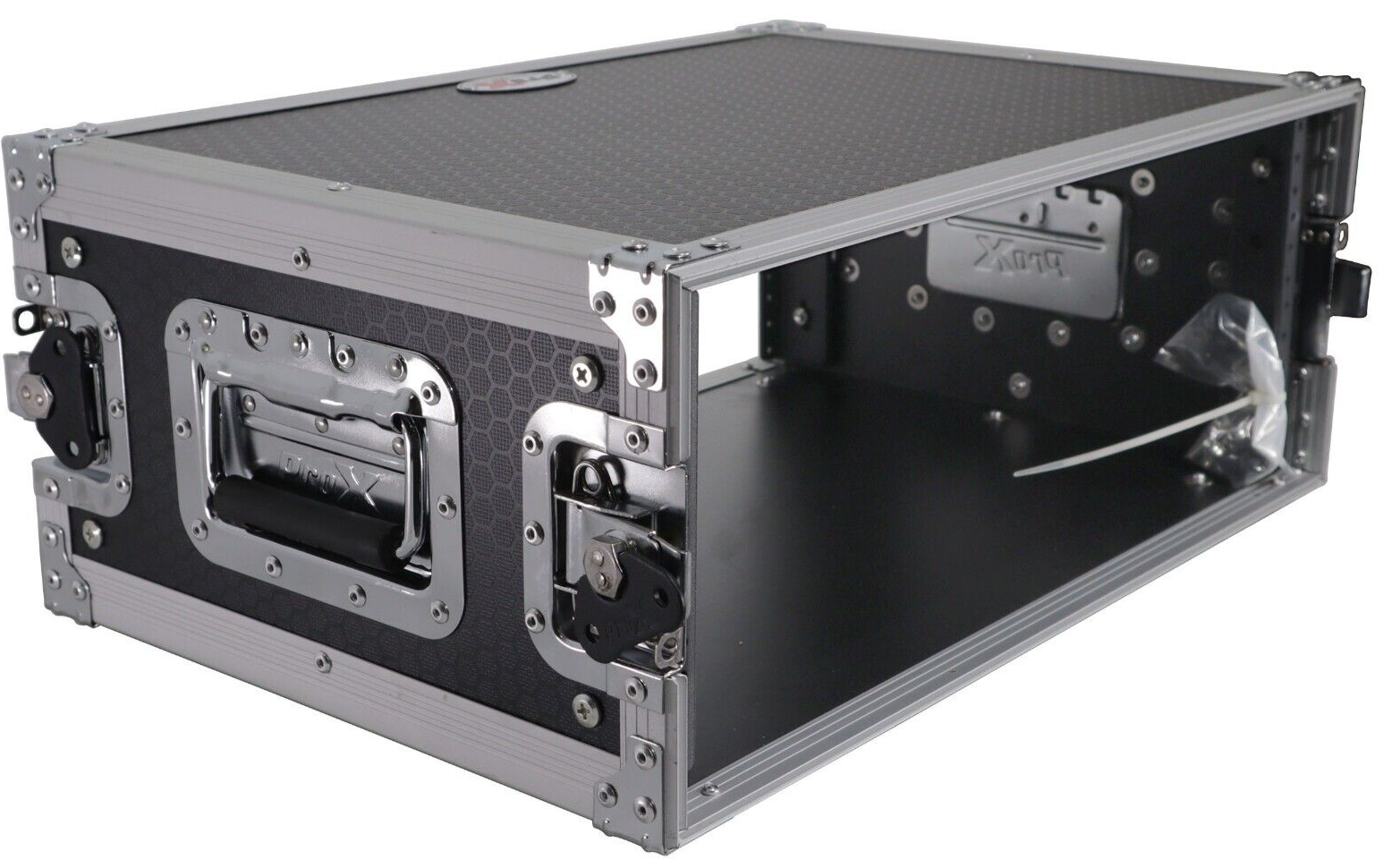 ProX X-4UE 4 Space ATA Rack Road Case 14" deep DJ Effects Case by Prox