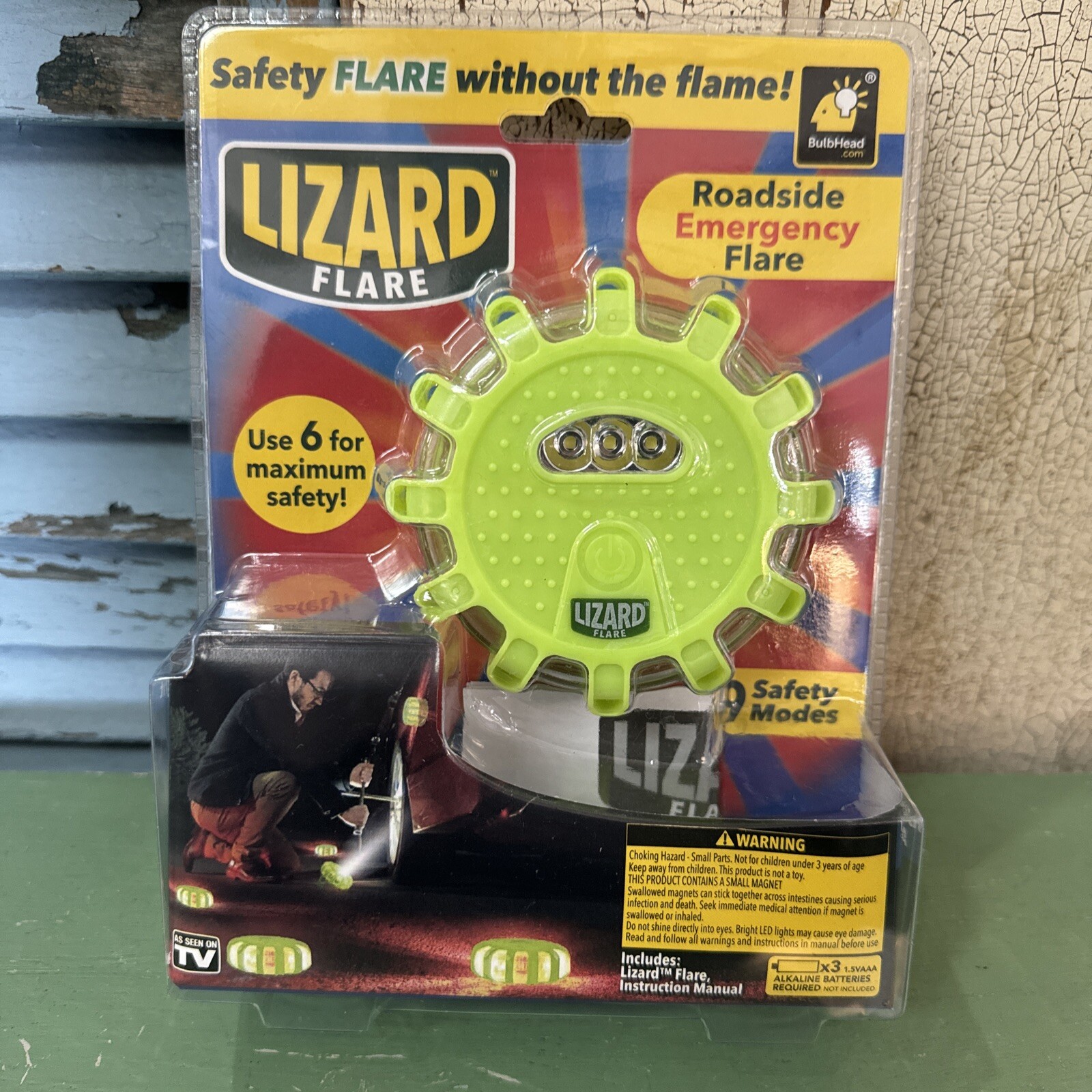 16272-40 Bulbhead Lizard Road Flare 1 pk New Sealed