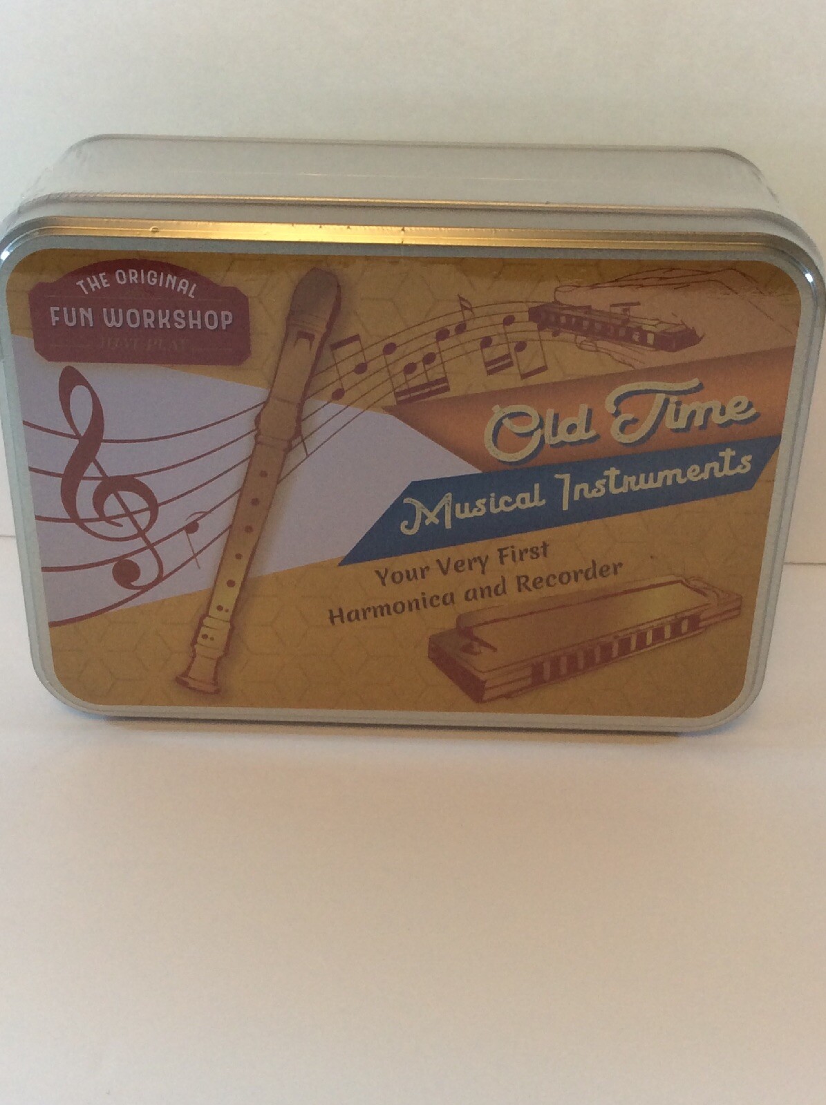 The Original Fun Workshop Old Time Musical Instruments Harmonica and Recorder