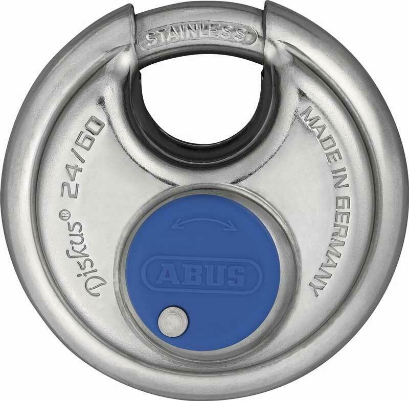 Abus 24IB/60mm Diskus Padlock SS KA EE0036 (24IB-60-KA)