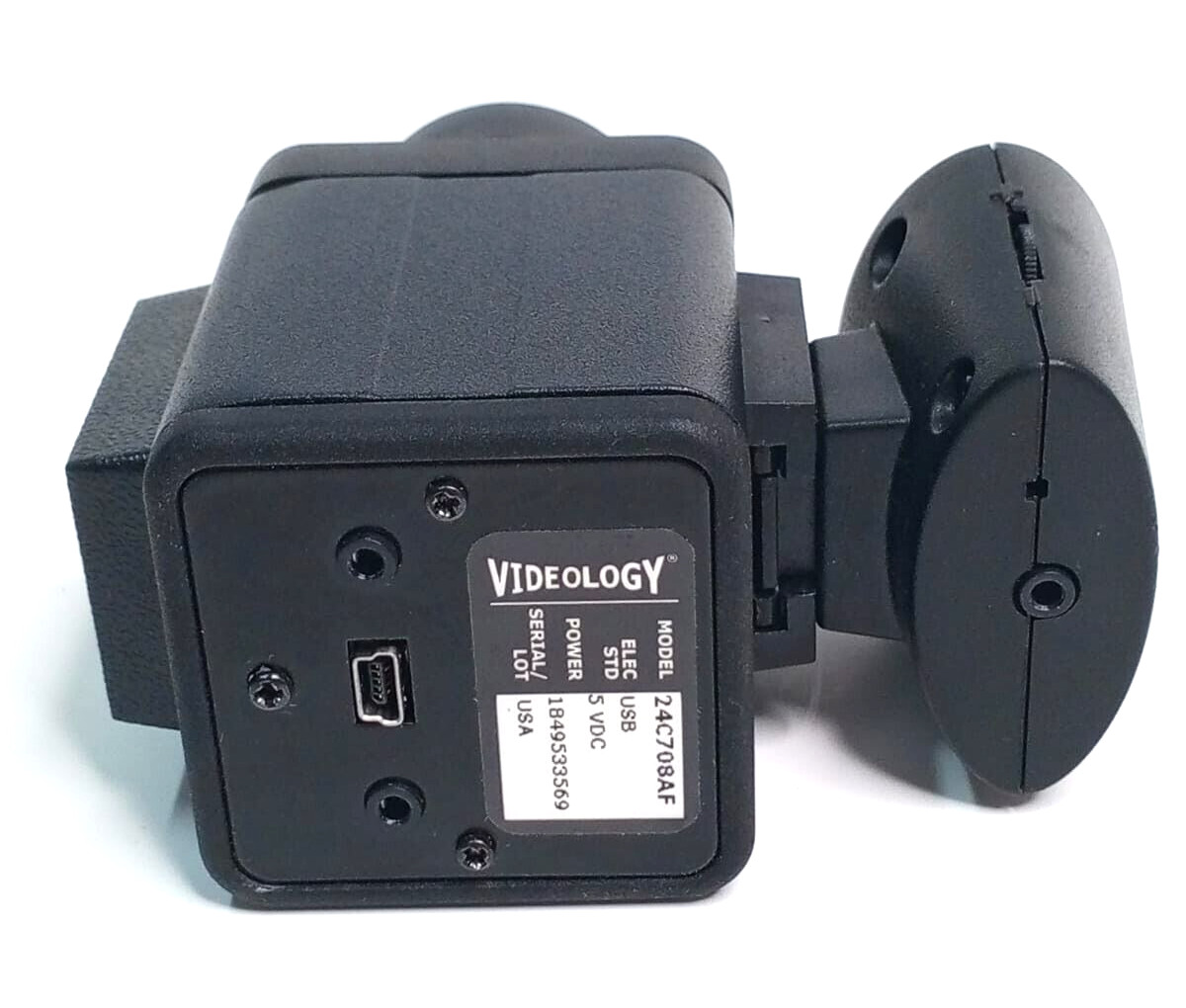 Videology Full HD Flash-SYNC Webcam for Security Facial Identification 24C708AF