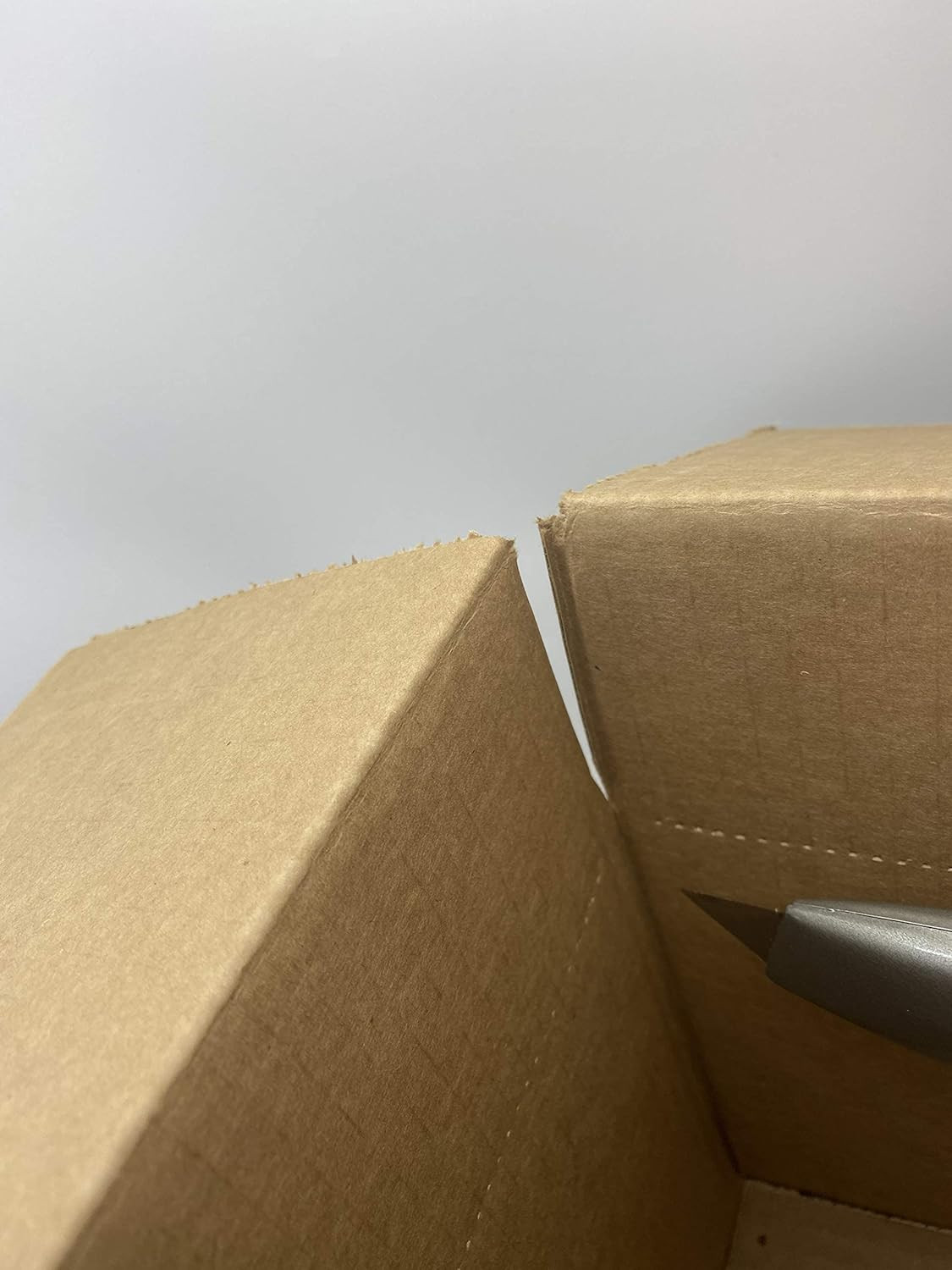 Box Resizer Tool - Handheld Box Cutter with Preforated Scoring Wheel to Reduce C