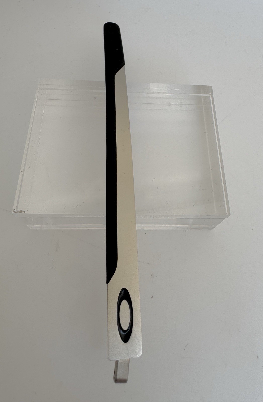 Oakley Holbrook Mix Eyeglass Right Temple Arm Black /Silver Metal Replacement