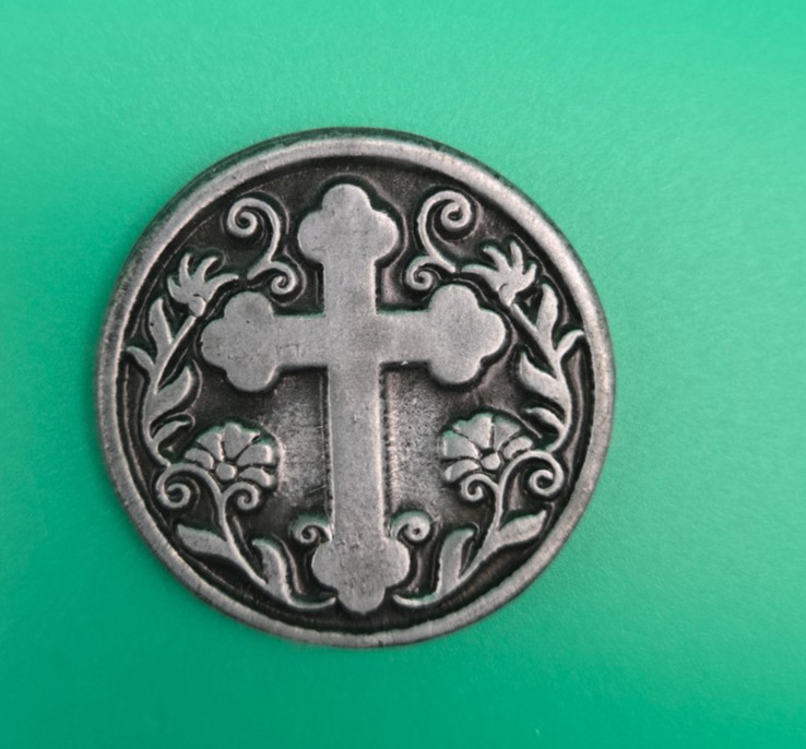 Prayer Coin "With God All Things Are Possible Mark 10:27