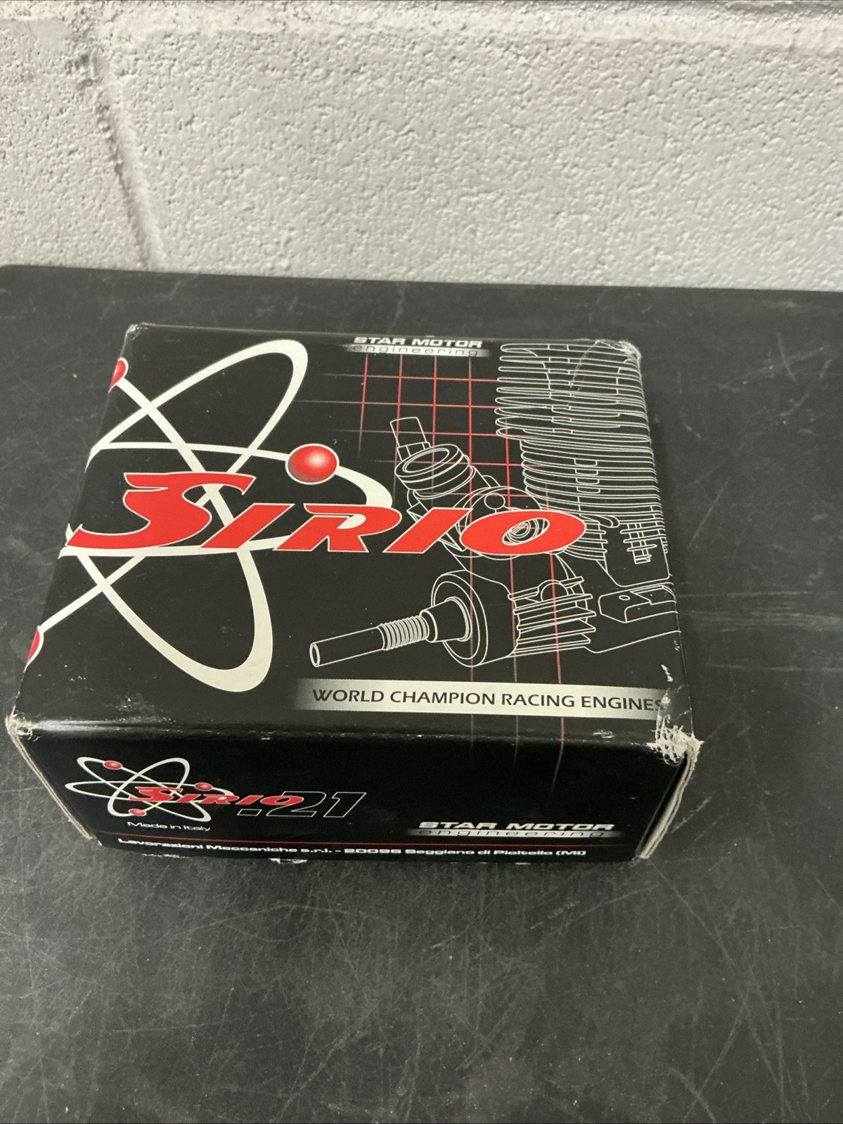 Vintage Sirio S-21BK Nitro Engine NIB "Kanai #2 Edition" .21 3.5cc 5 Port ABC