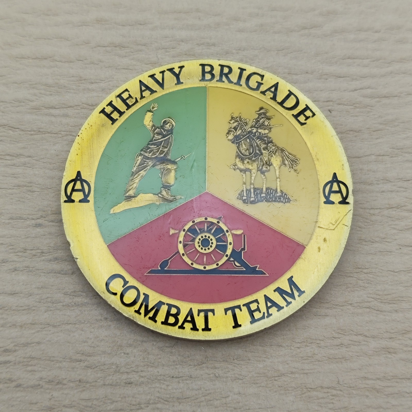 US Army Heavy Brigade Combat Team Challenge Coin