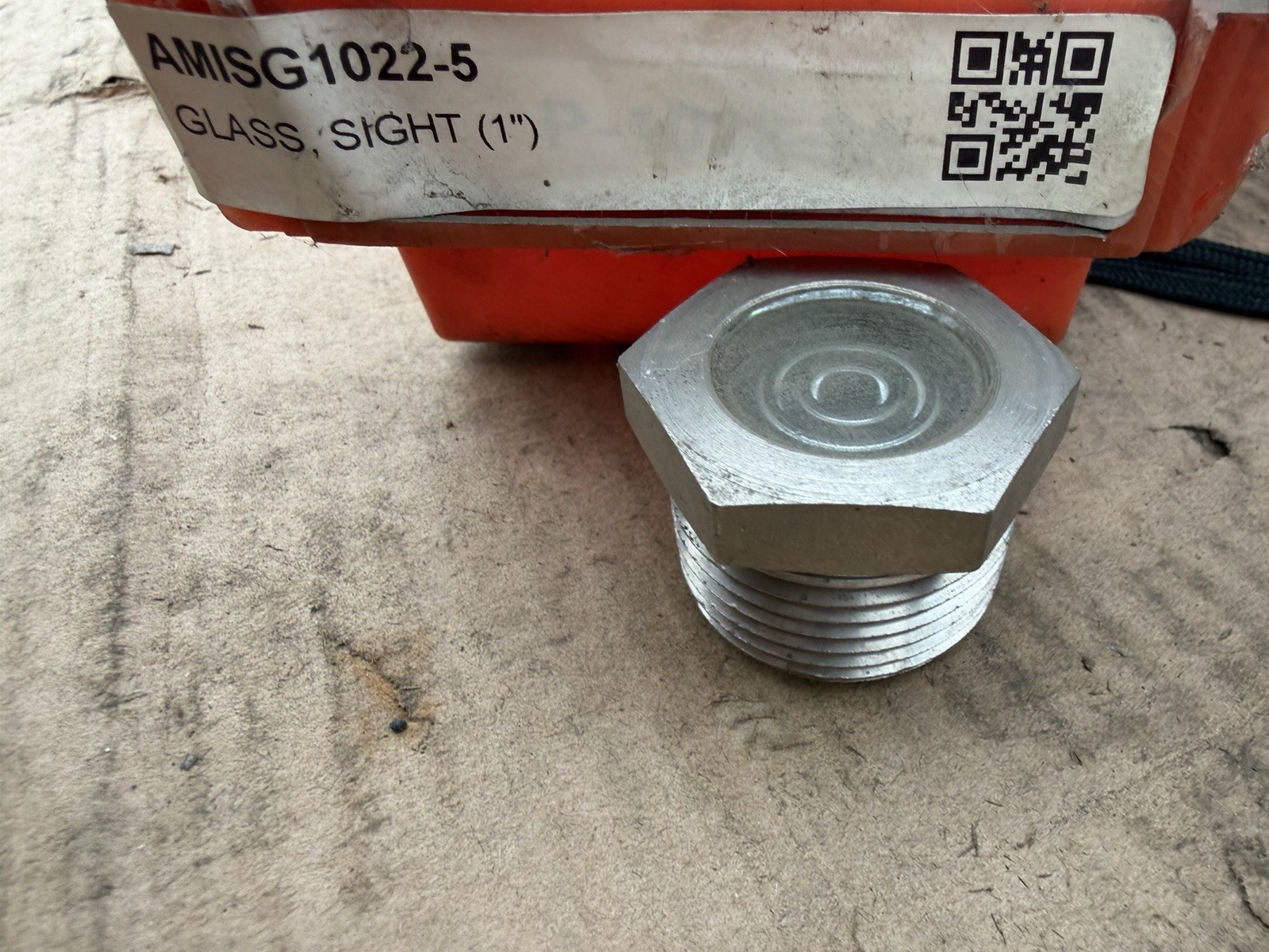1” NPT Thread Hydraulic Sight Glass. Part SG1022-5