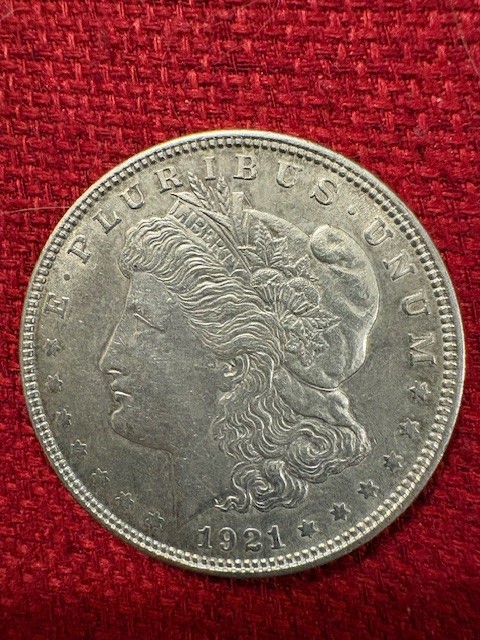 1921 UNITED STATES US MORGAN SILVER DOLLAR $1 90% SILVER BEAUTIFUL COIN