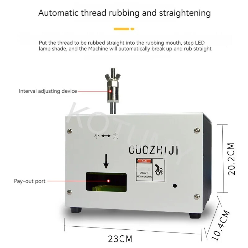 Automatic Network Cable Straightening Machine Electric Twisted Pair Wire Tools