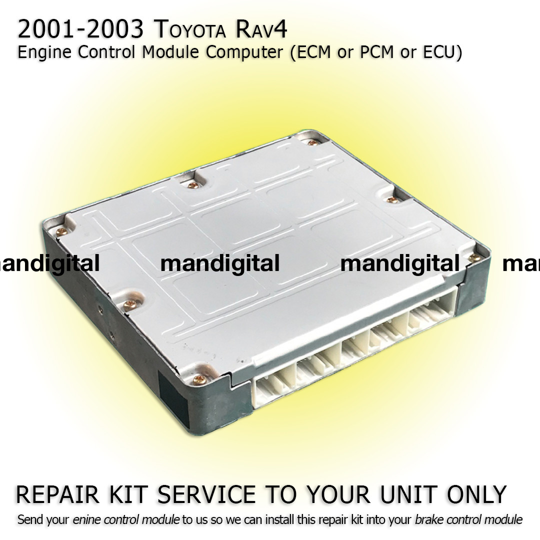 2001 2002 2003 TOYOTA RAV4 Engine Computer Module PCM ECM ECU Repair Service