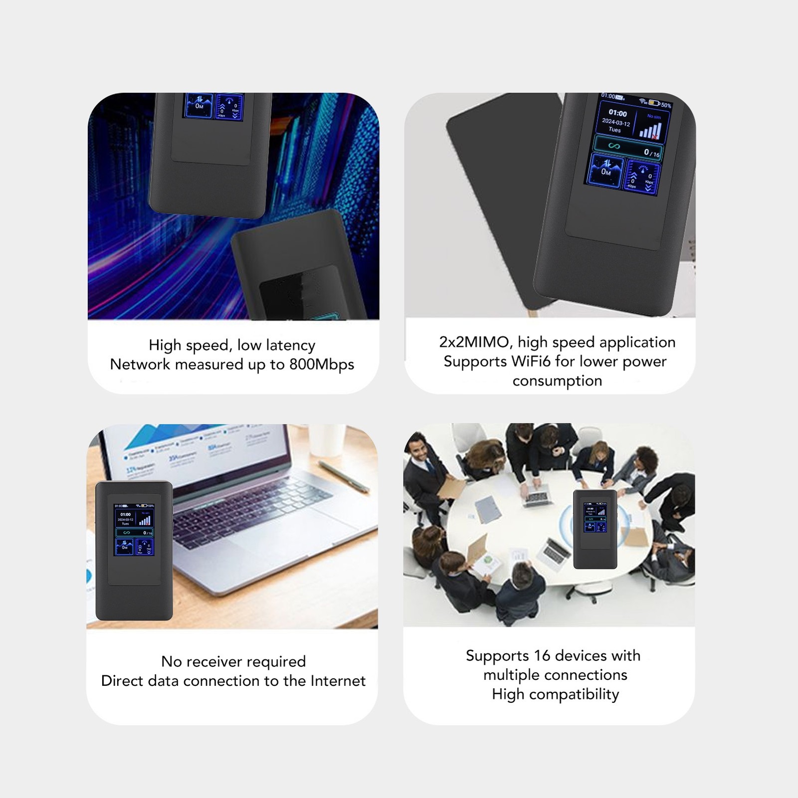 5G Portable Mobile Hotspot High Speed Network For Live Gaming Trending