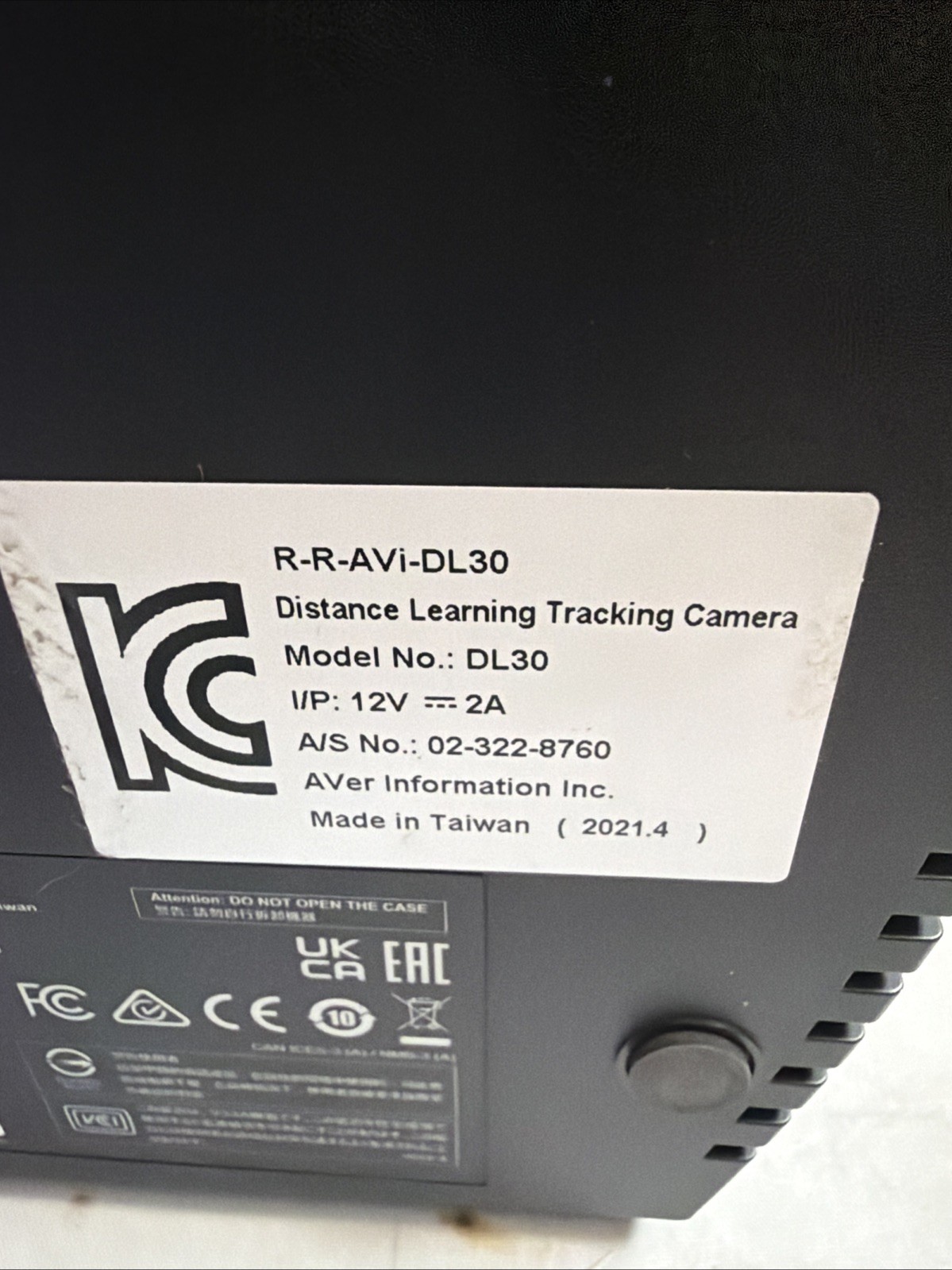 Aver DL30 Auto Tracking Distance Learning Camera