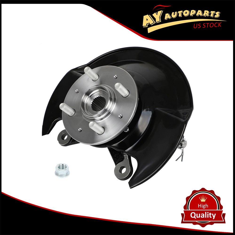 Front Right Wheel Hub Bearing Knuckle For Honda Civic 2003 2004 2005 EX LX DX