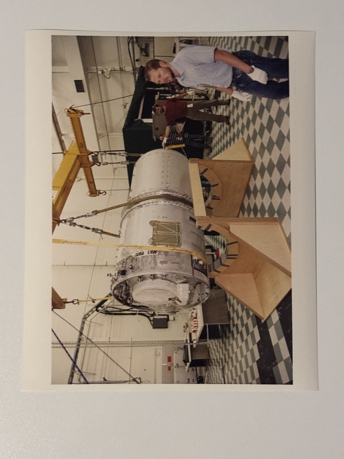 NASA CRISTA Spectrometer Instrument Shuttle Mission Press Photo