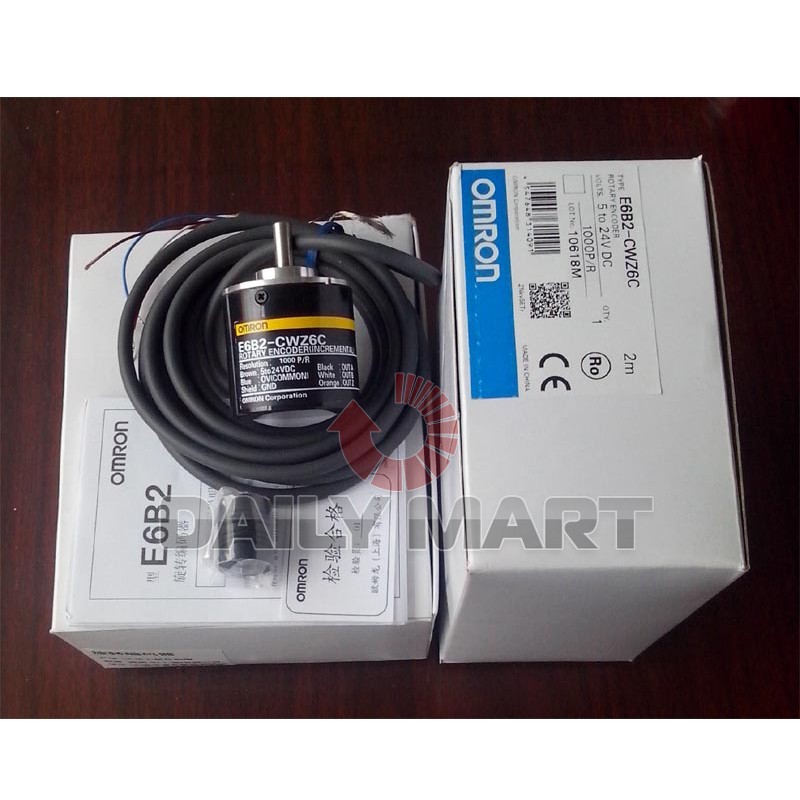 OMRON E6B2-CWZ6C E6B2CWZ6C 1000P/R Rotary Encoder New in Box Free Ship