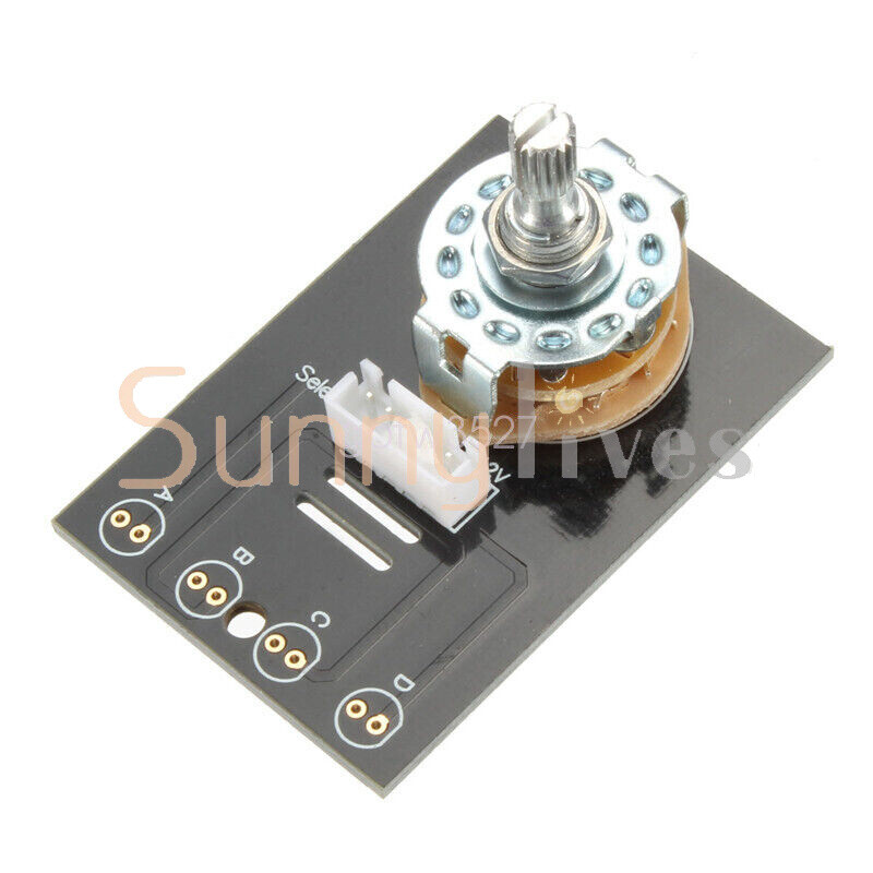 DIY Board Relay Switch Signal Selector Audio Input Signal Amplifier Board