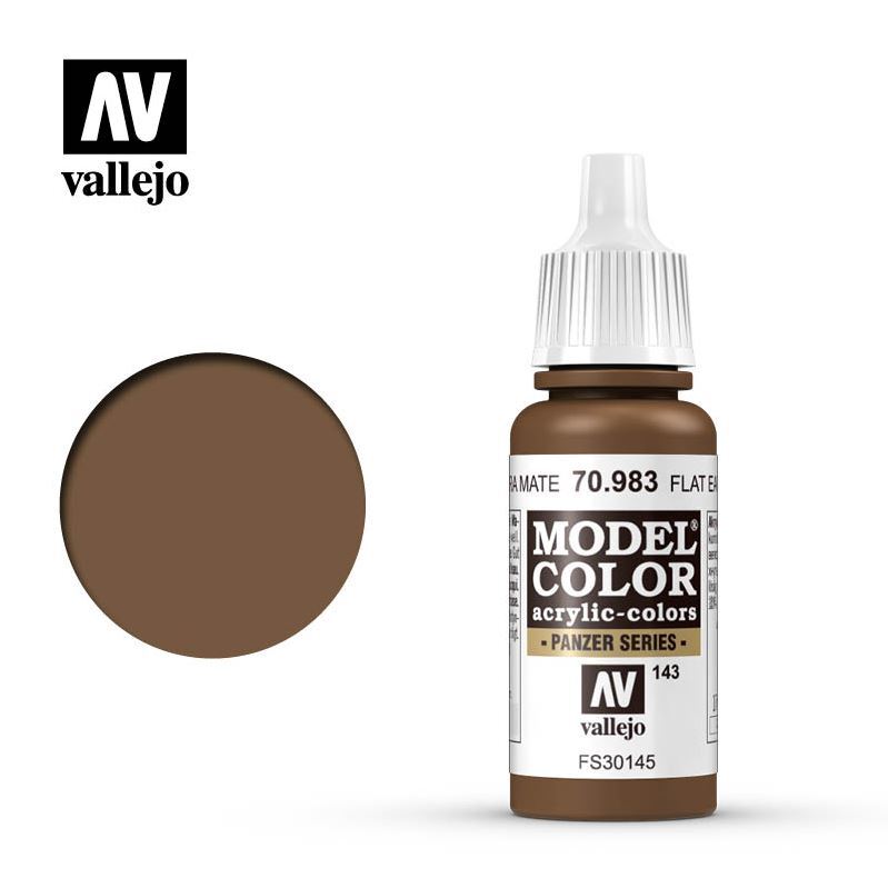 Vallejo Model Color 70983 Flat Earth Acrylic Paint