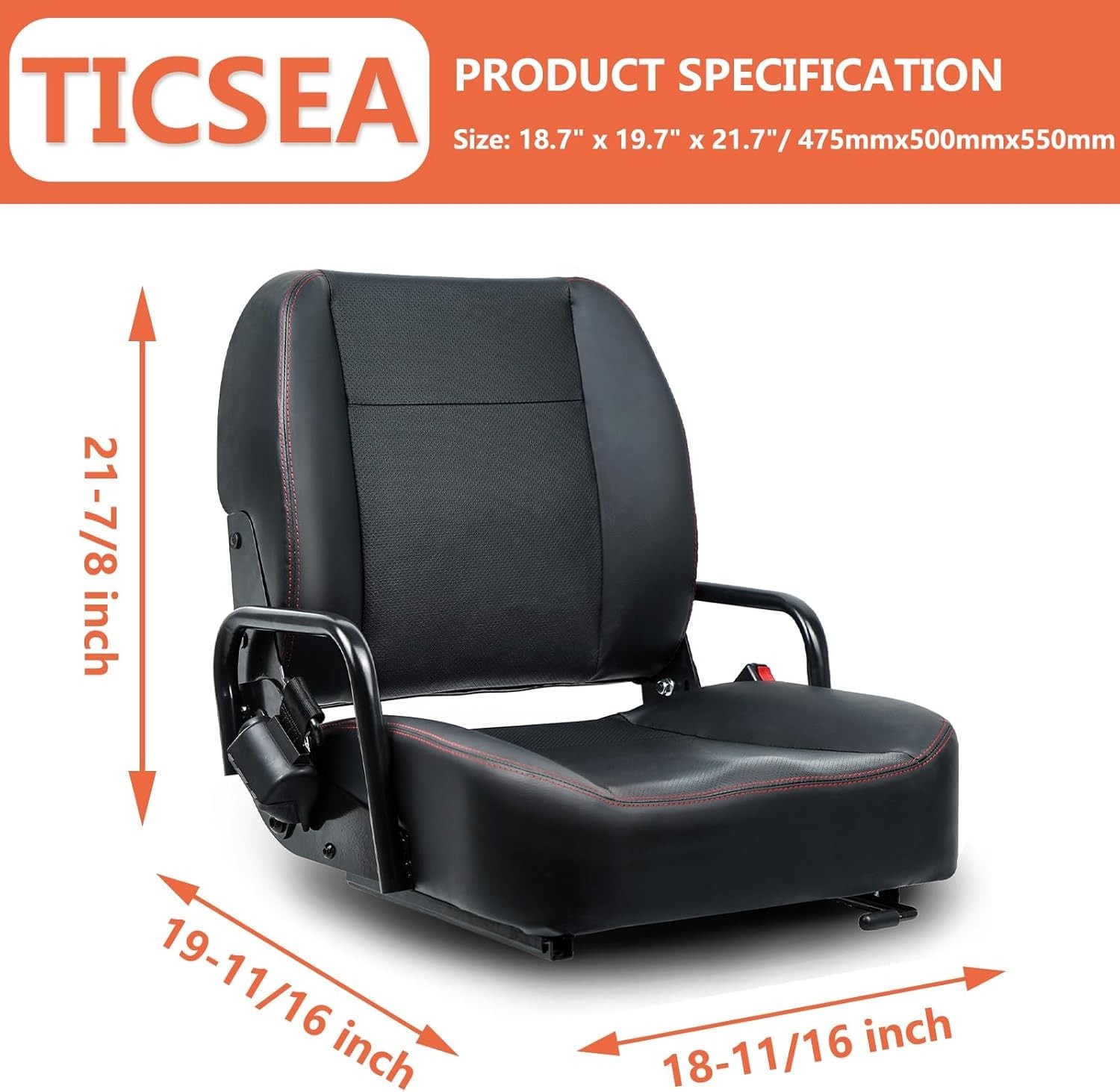 Versatile Adjustable Forklift Chair