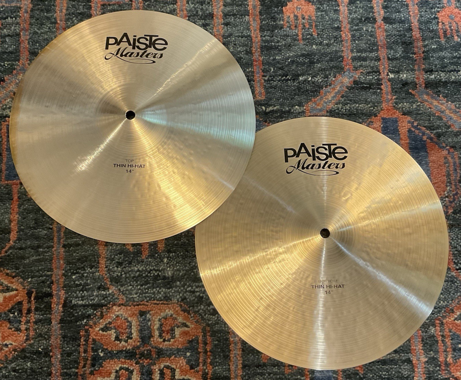 Paiste 14” Masters Thin Hi-hat Cymbals