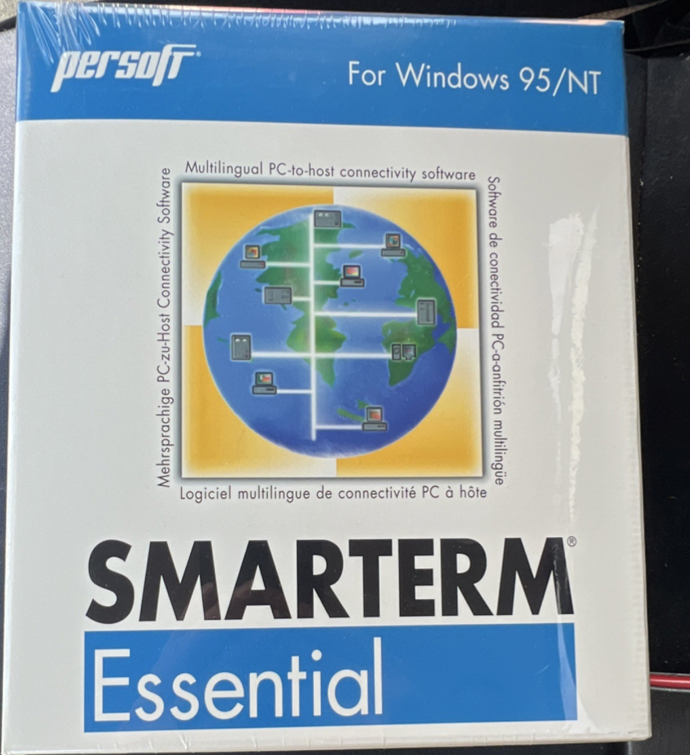 Vintage Persoft SMARTERM Essential 7.0 CD  Windows 95/NT OS Factory Sealed