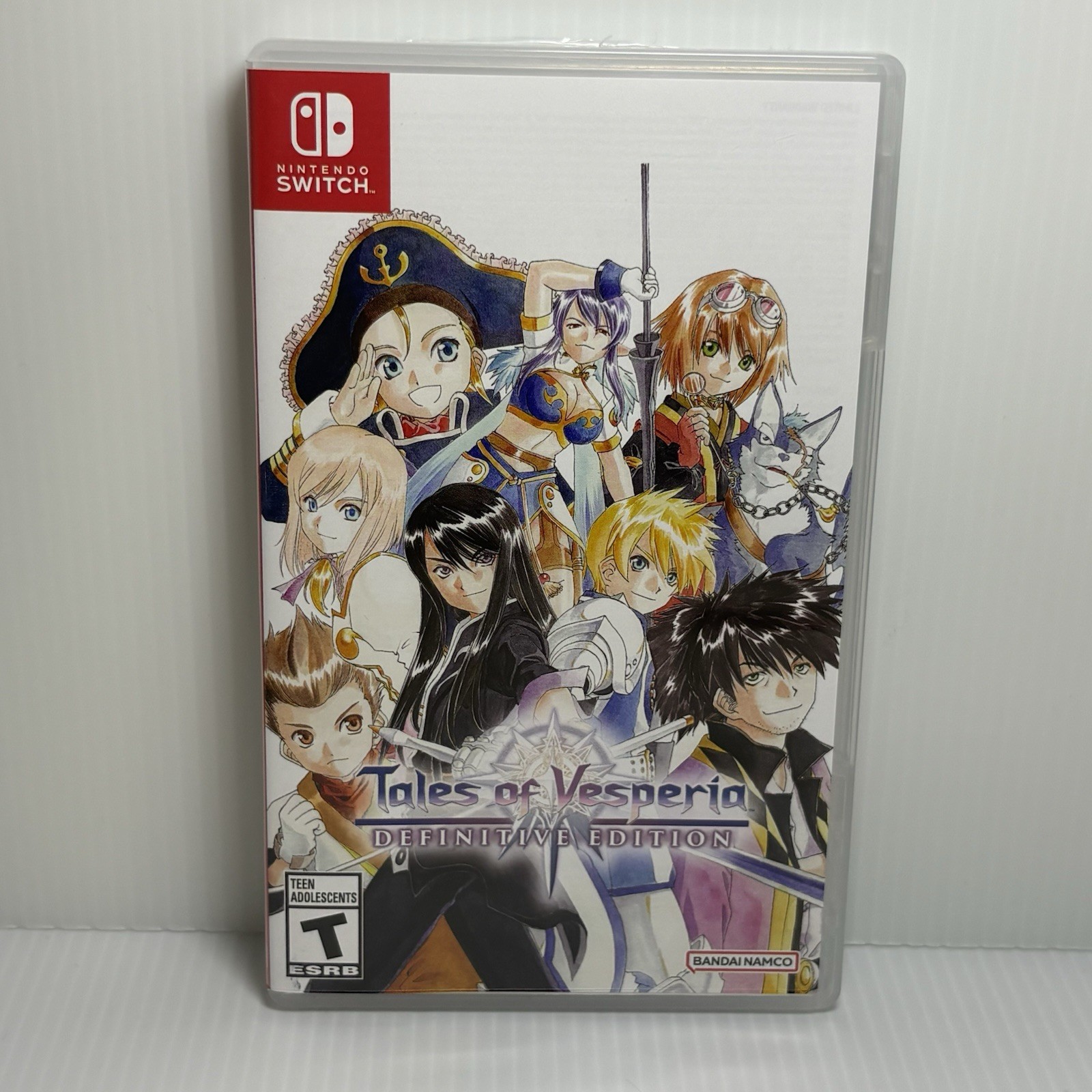 Tales of Vesperia: Definitive Edition (Nintendo Switch) Replacement CASE ONLY
