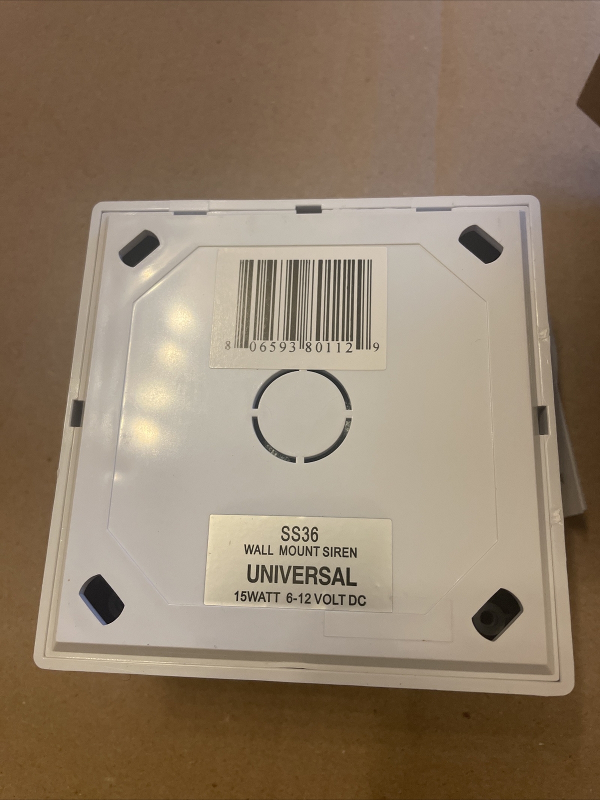 Universal Siren Wall Mount SS36 15 Watt A21