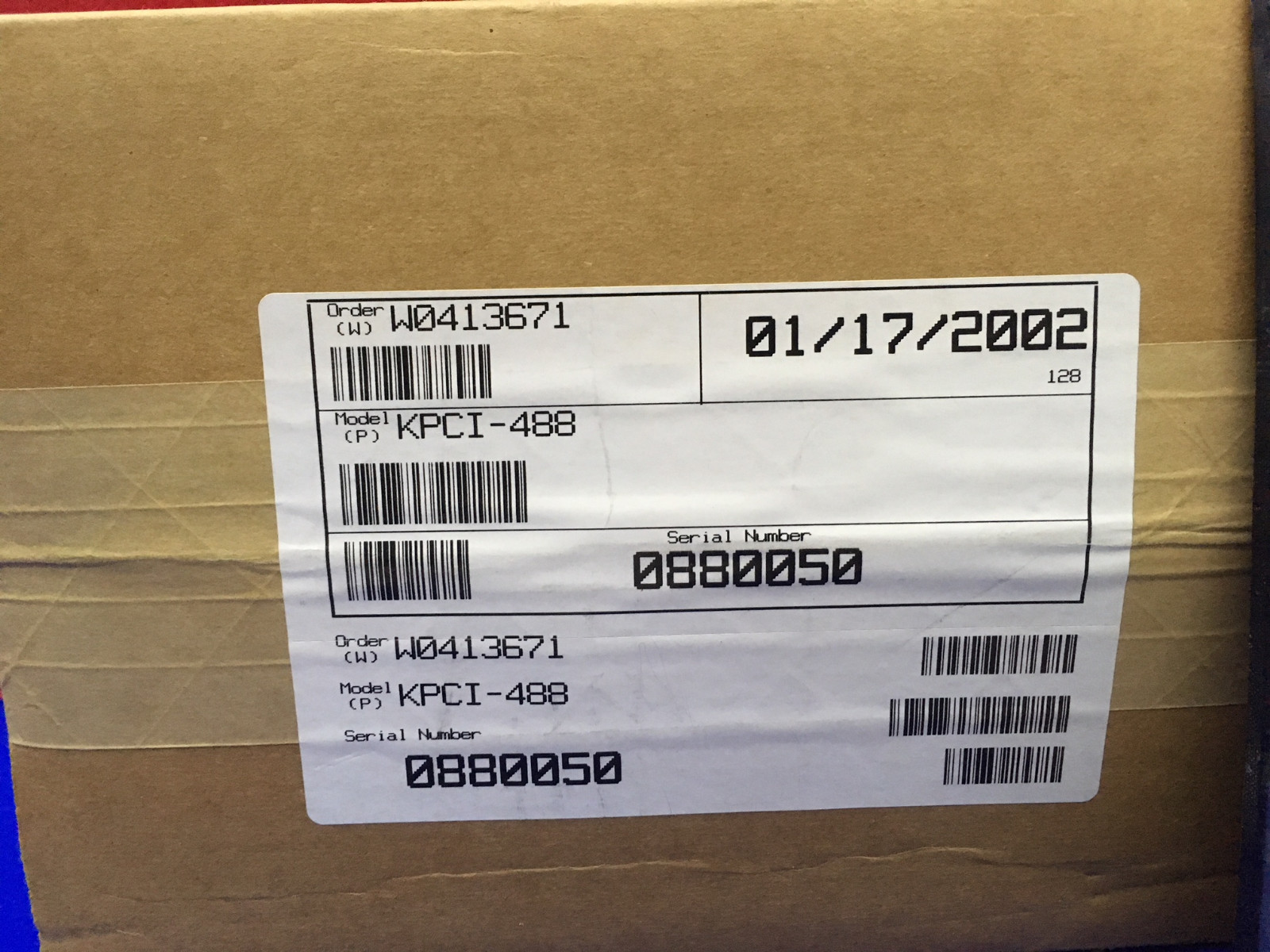 KEITHLEY KPCI-488 PERSONAL COMPUTER INTERFACE BOARDS