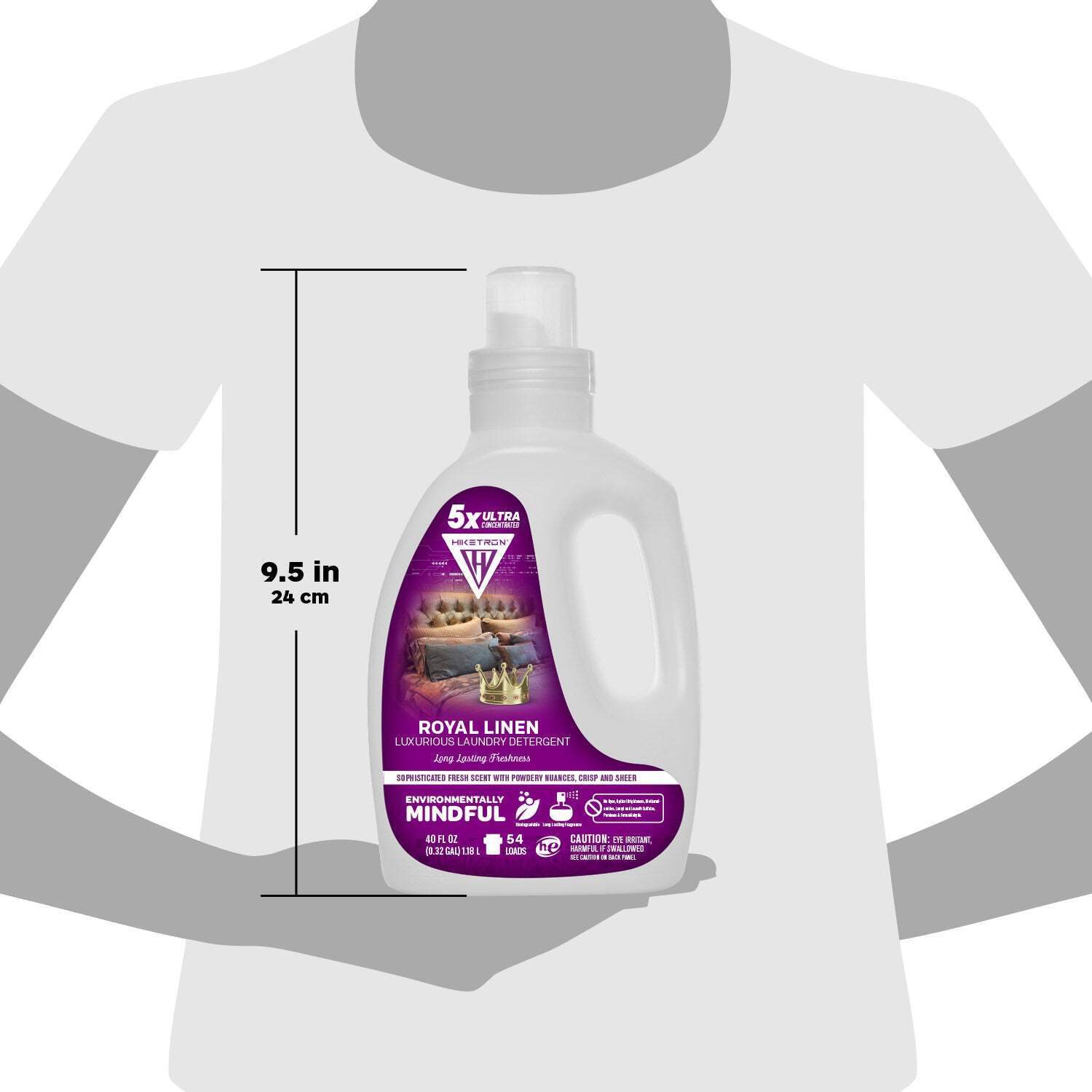 Hiketron Royal Linen Long Lasting Scented Liquid Laundry Detergent
