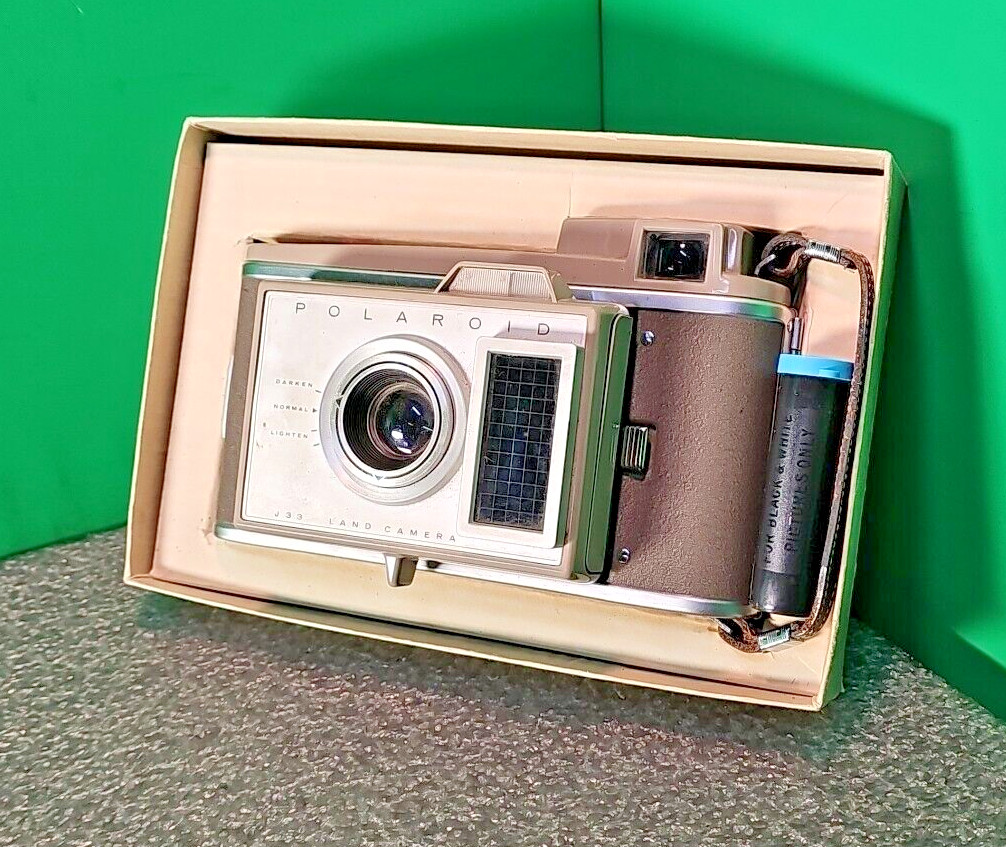 Polaroid J33 Land Camera with Original Box