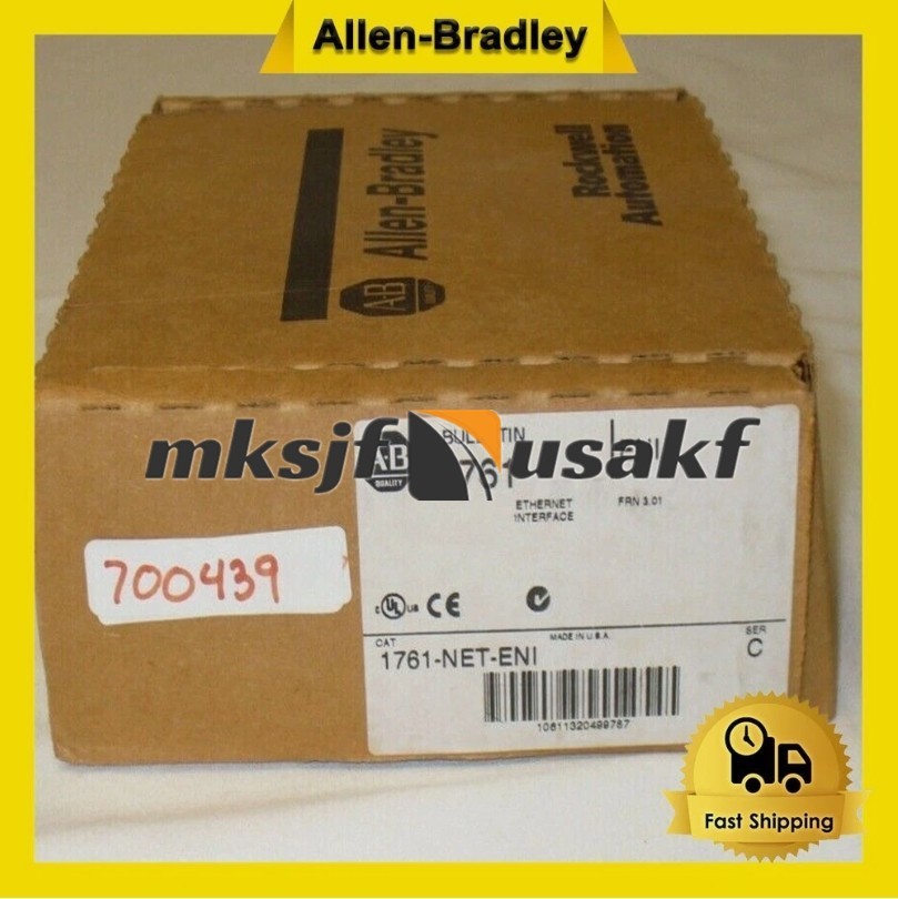 NEW Sealed AB 1761-NET-ENI MicroLogix and SLC Communication Adaptor US Free tax