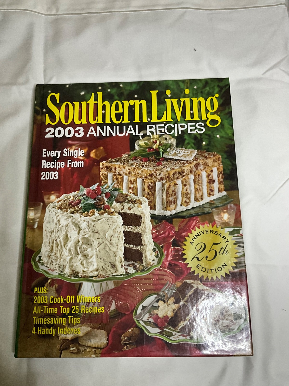 Southern Living 2003 Annual Recipes hardcover cookbook.