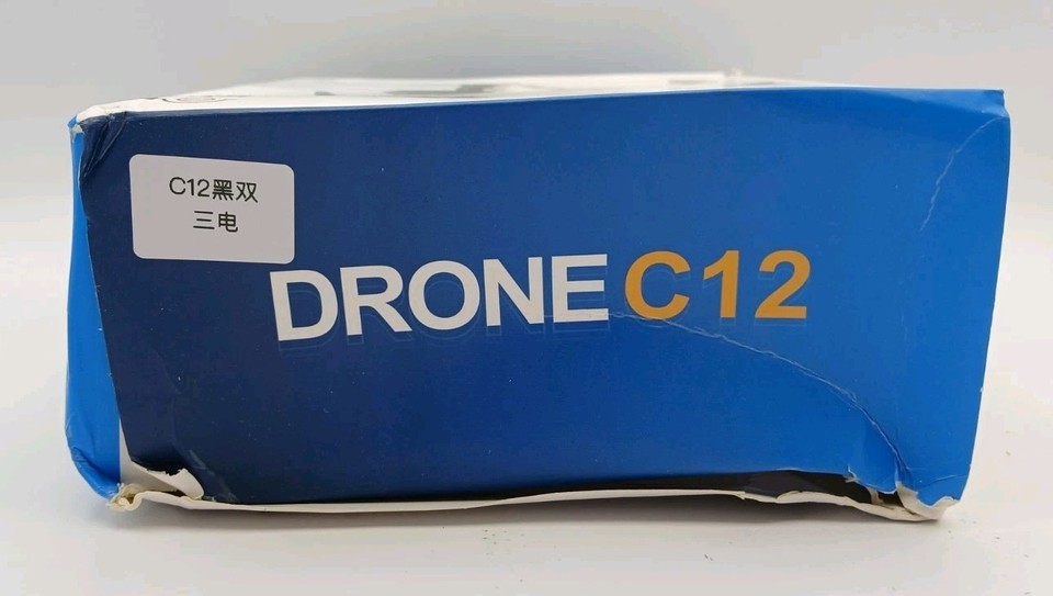 C12 Foldable Drone with Dual Cameras Quadcopter and Obstacle Avoidance
