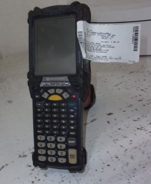 Motorola MC9060-GJ0HBEG00WW Mobile PC Scanner 1*CPU 398Mhz 64MB SEE NOTES