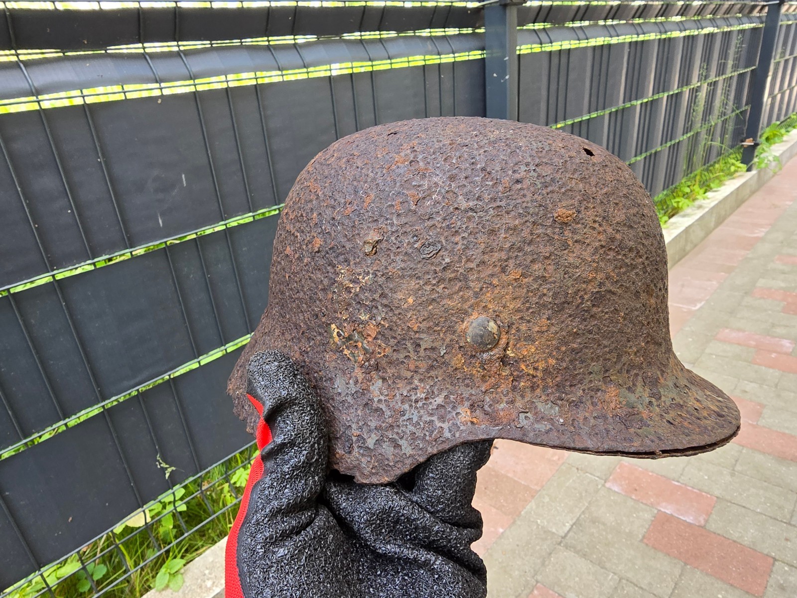 WW2 Accessories from the German bunker rare relic.