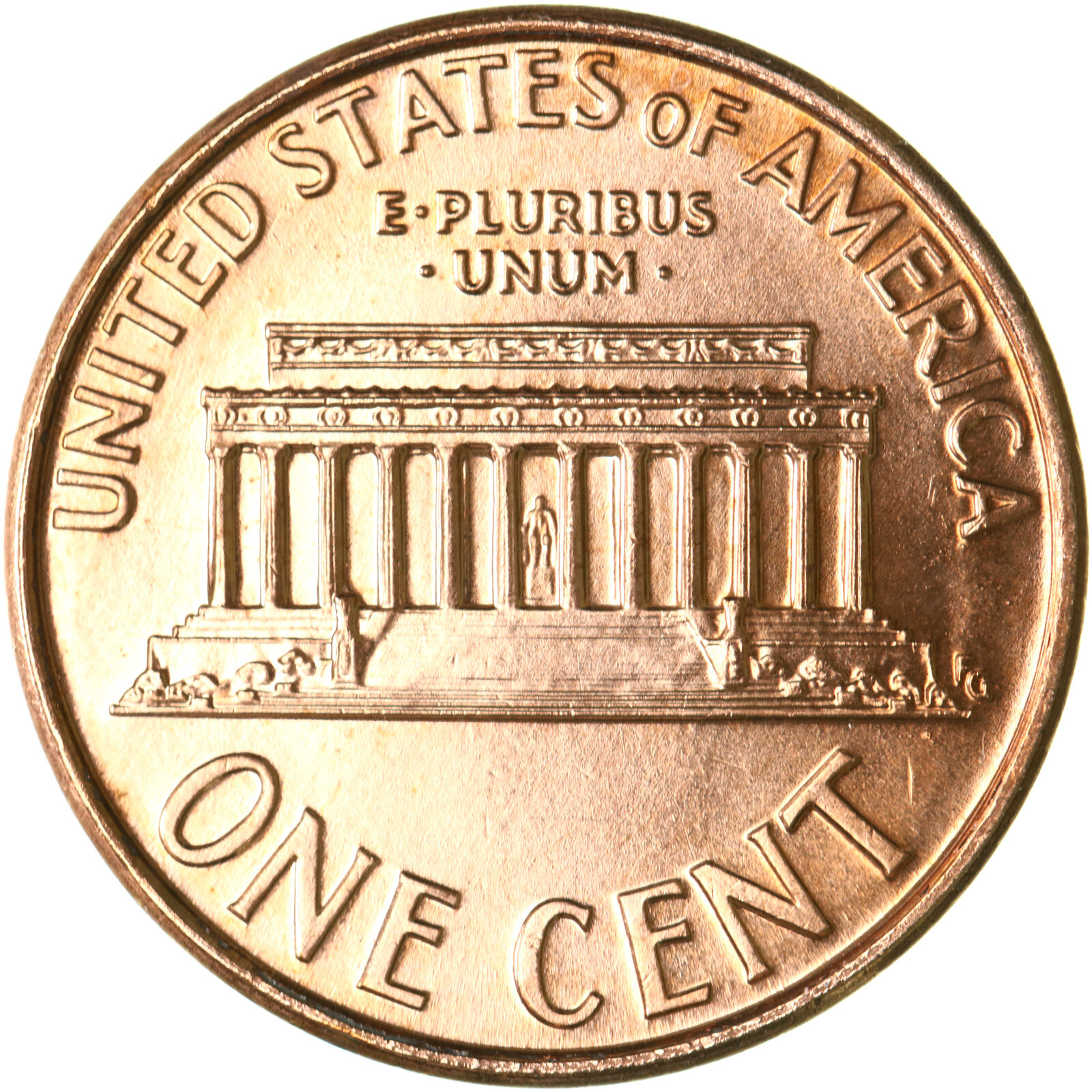 2000 (P) Lincoln Memorial Cent Choice BU Penny US Coin