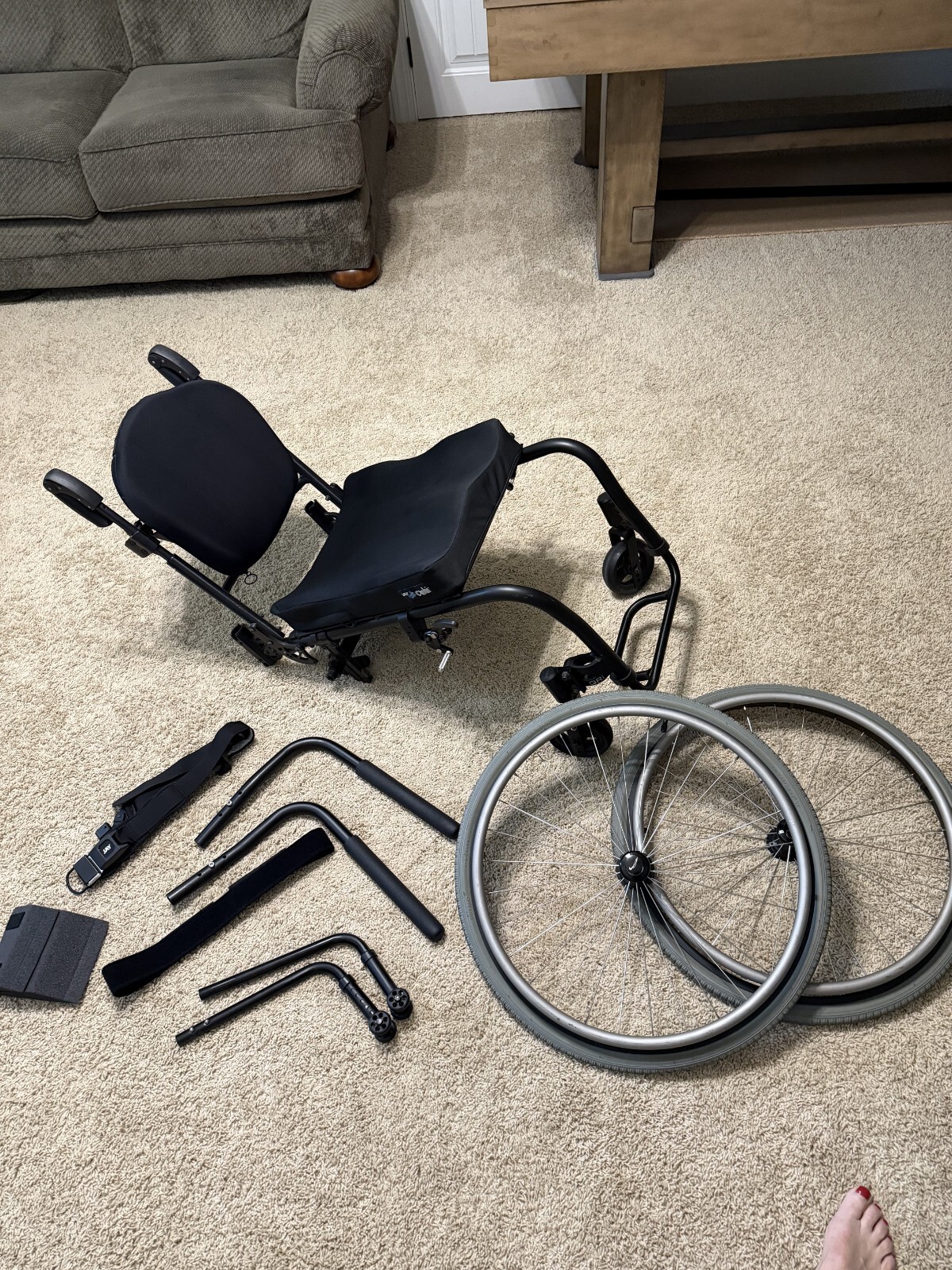 Quickie QRI Wheelchair