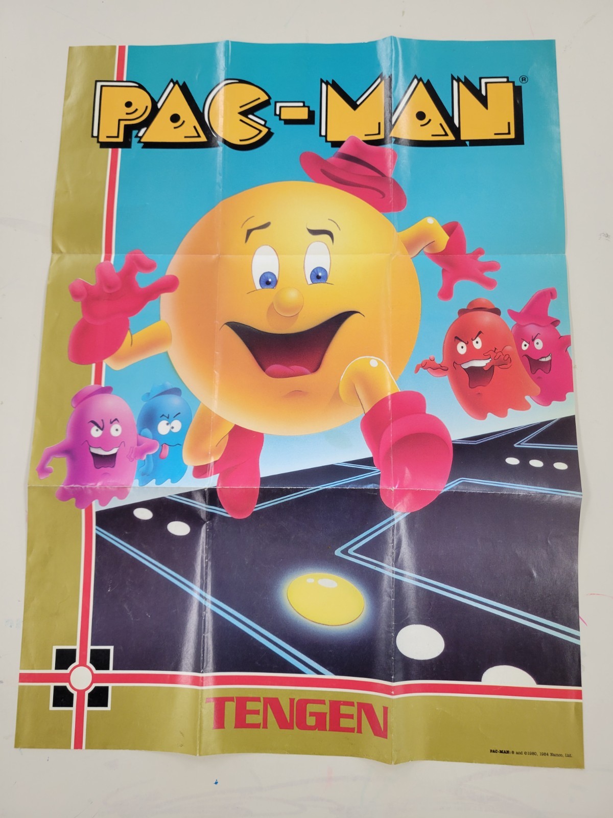 NES Pacman Poster