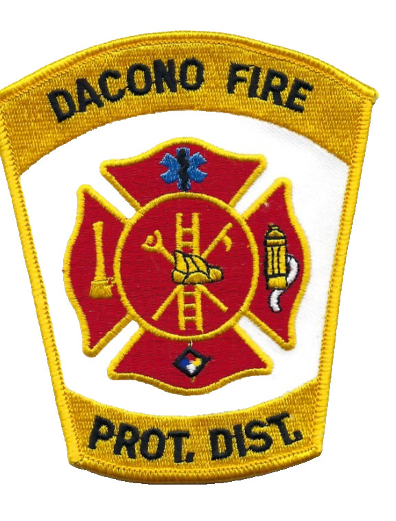 *DEFUNCT* Dacono (now Mountain View) CO Colorado Fire Prot. Dist. patch - NEW!