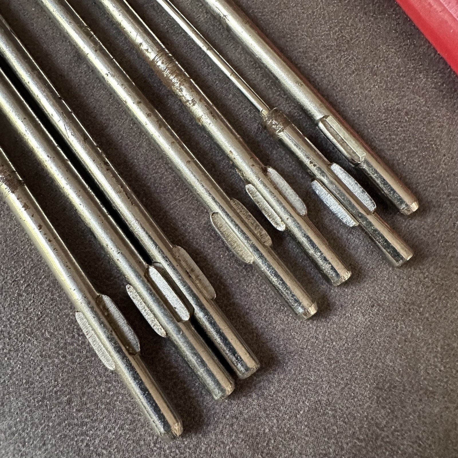 VINTAGE FLAG BRAND W.GERMANY 8PC INTERCHANGEABLE MULIT TOOL SCREWDRIVER TOOL SET