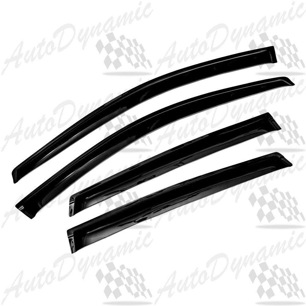 FOR 2007 2008 2009 2010 2011 HONDA CR-V ACRYLIC WINDOW VISORS RAIN GUARDS 4P