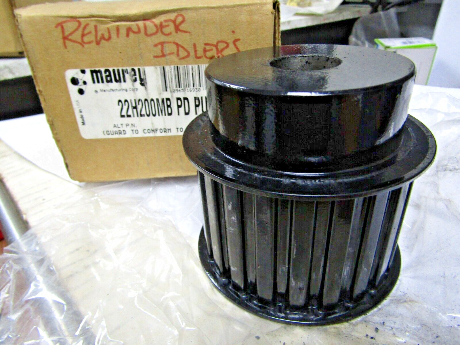 ✌️NEW MAUREY 22H200MB PULLEY TIMING BELT 22 TEETH 1" BORE