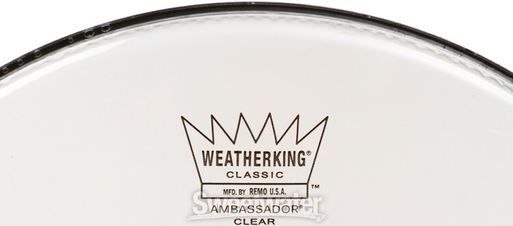 Remo Ambassador Classic Clear Drumhead - 13"