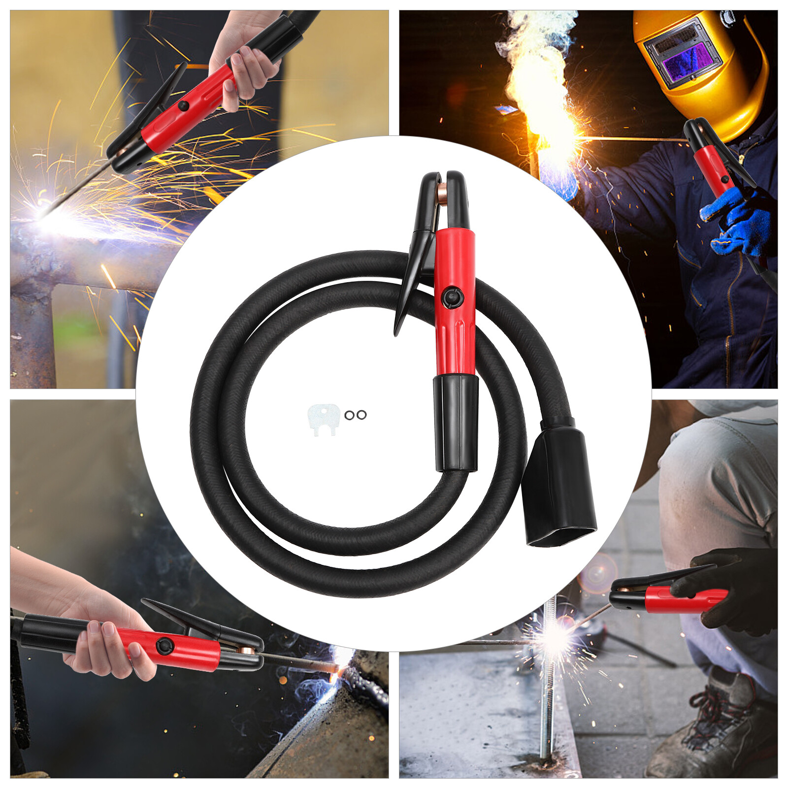 K5 Air ARC Gouging Torch 1250 AMP Clamp Carbon Gouger Welding 2m Cable US NEW